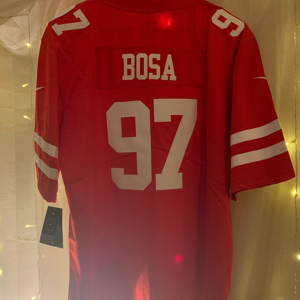 Nick Bosa jersey- San Francisco 49ers
